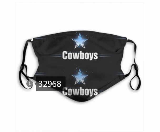 New 2021 NFL Dallas Cowboys 138 Dust mask with filter